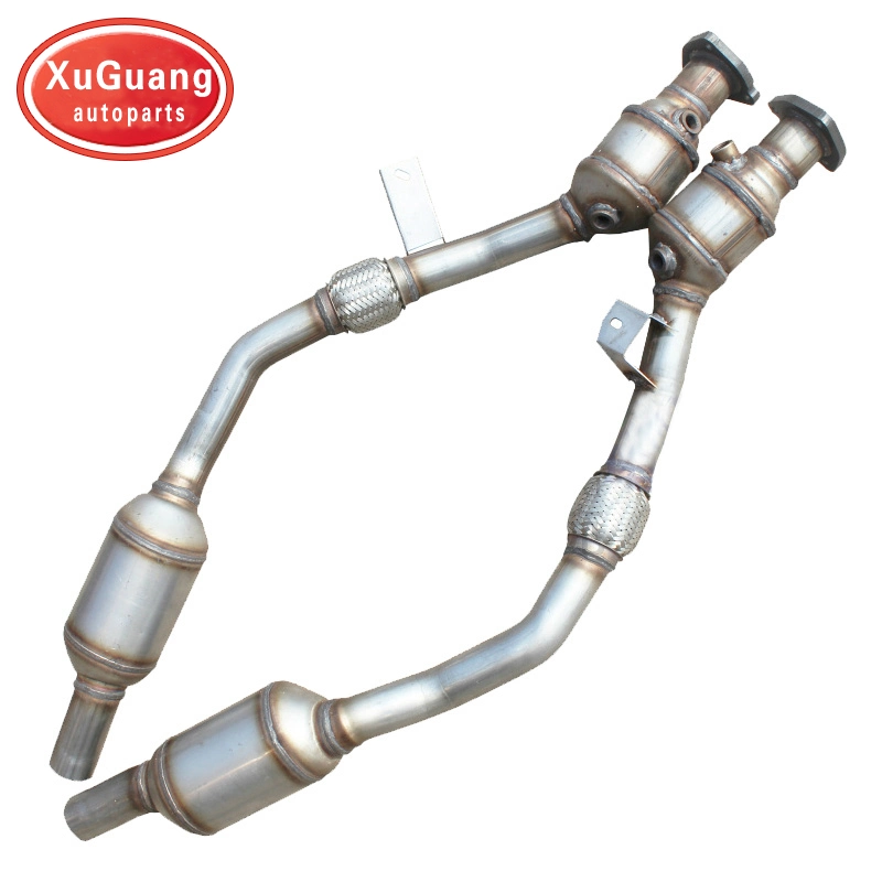 Auto Engine Parts Car Exhaust Catalys High Standard para Audi C6 2,5t 3,0T catalizador de tres vías