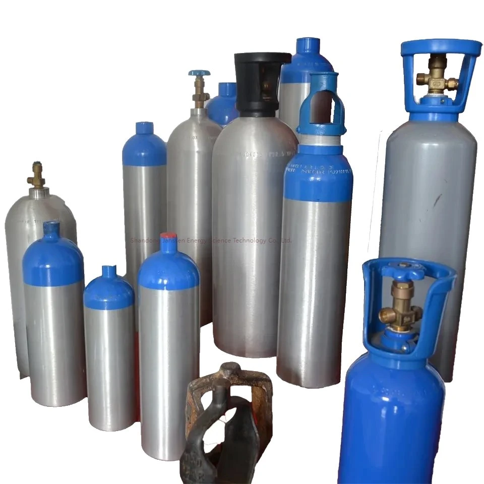 Helio Gas tubo cilindro Acero material 40 L 50 L. Gas industrial de alta presión ISO TUV TPED de alta calidad