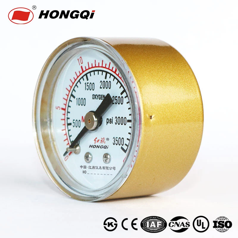 Hongqi Export Standard Oxygen Pressure Gauge