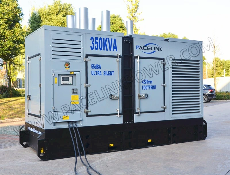 313 kVA 313kVA Cummis Powered super silencioso gerador a diesel com marcação CE/ ISO