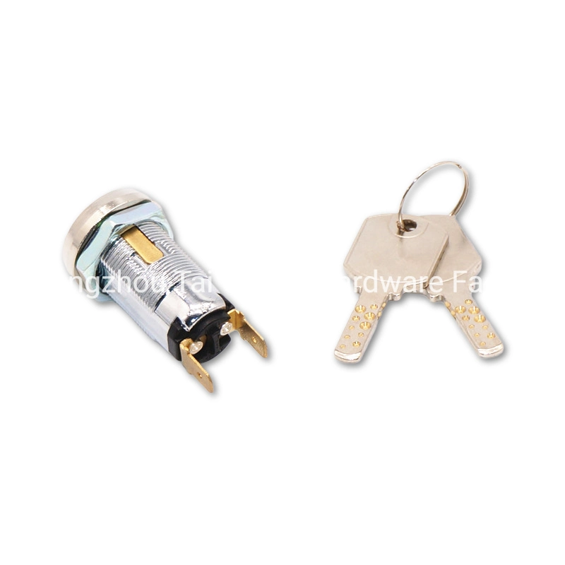 Security Euro Cylinder Key Code Combination Spring Loaded Cam Lock