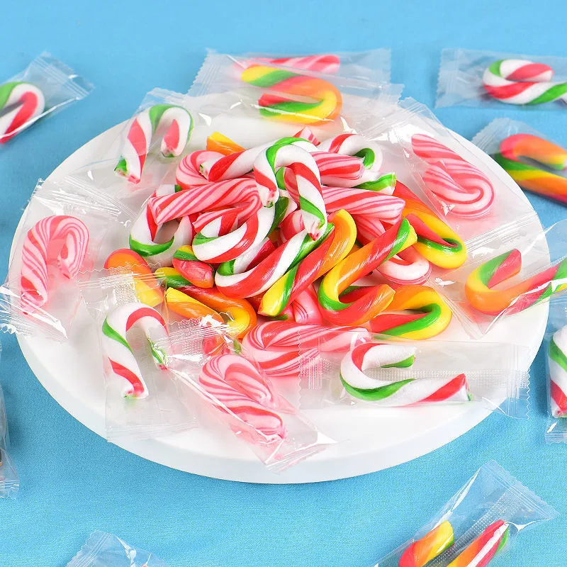 Wholesale/Supplier 6.5g Christmas Fruit Flavor Candy Cane