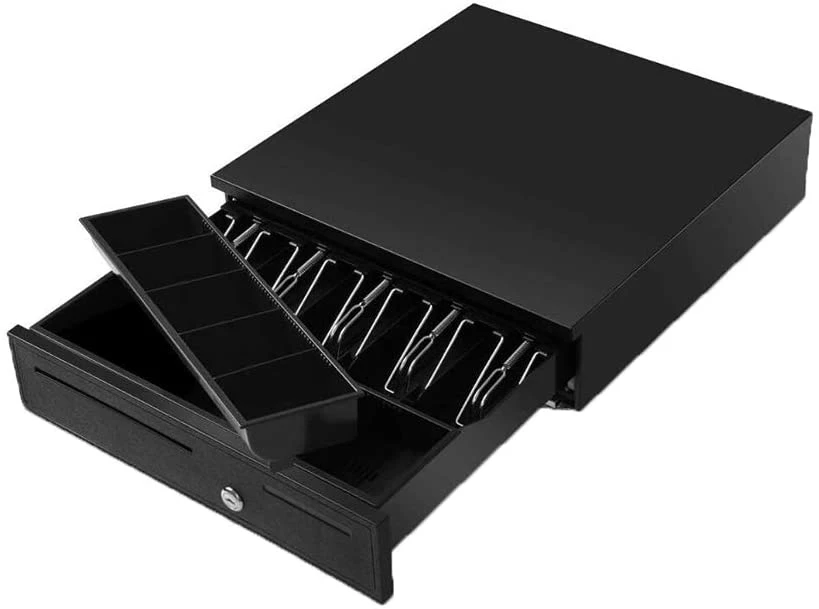 Money Lock Box Cash Register Drawer for Point of Sale (POS) System
