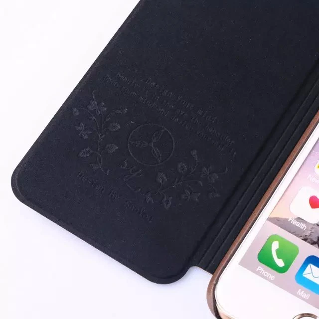 Ultra delgado de silicona TPU Flip Mate caso cubierta de goma para el iPhone6