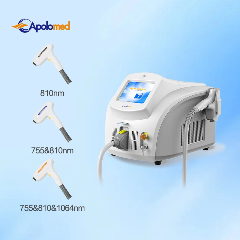 High Power und kurzen Impuls 808 Diode Laser Haarentfernung Ausrüstung