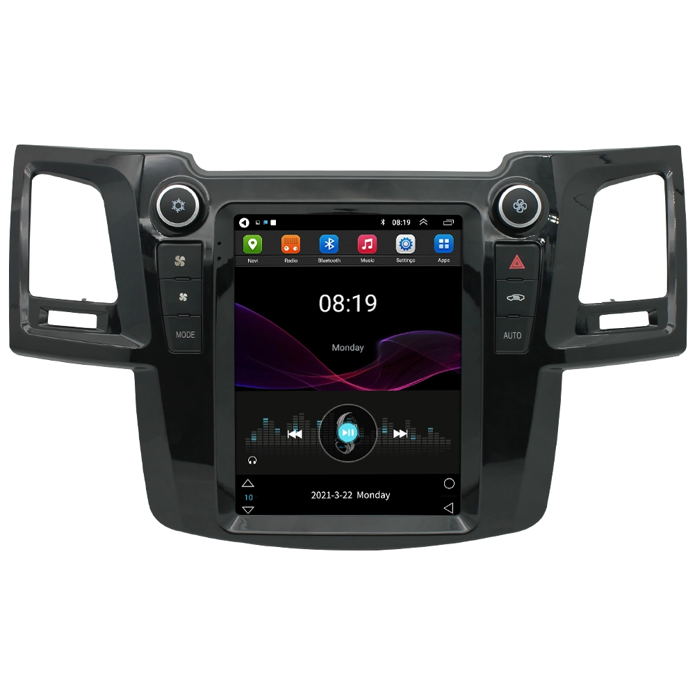 Radio para coche Android 12 GPS Toyota Fortuner Hilux SW4 2007- 2015