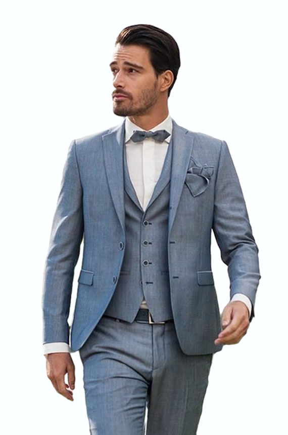 Costume deux pièces pour homme, costume de mariage, témoin de mariage, tenue formelle pour le travail, costume d'affaires. Coupe slim pour homme, blazer décontracté.