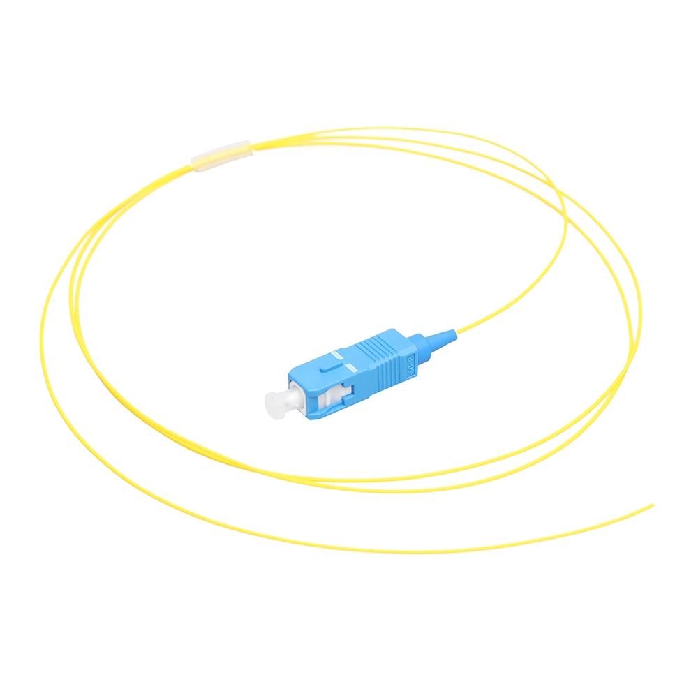 0,9mm G657A1 SM SX LWL-Pigtail 1m SC-Pigtail Singlemode-Glasfaser Sc/Upc-Anschlusskabel