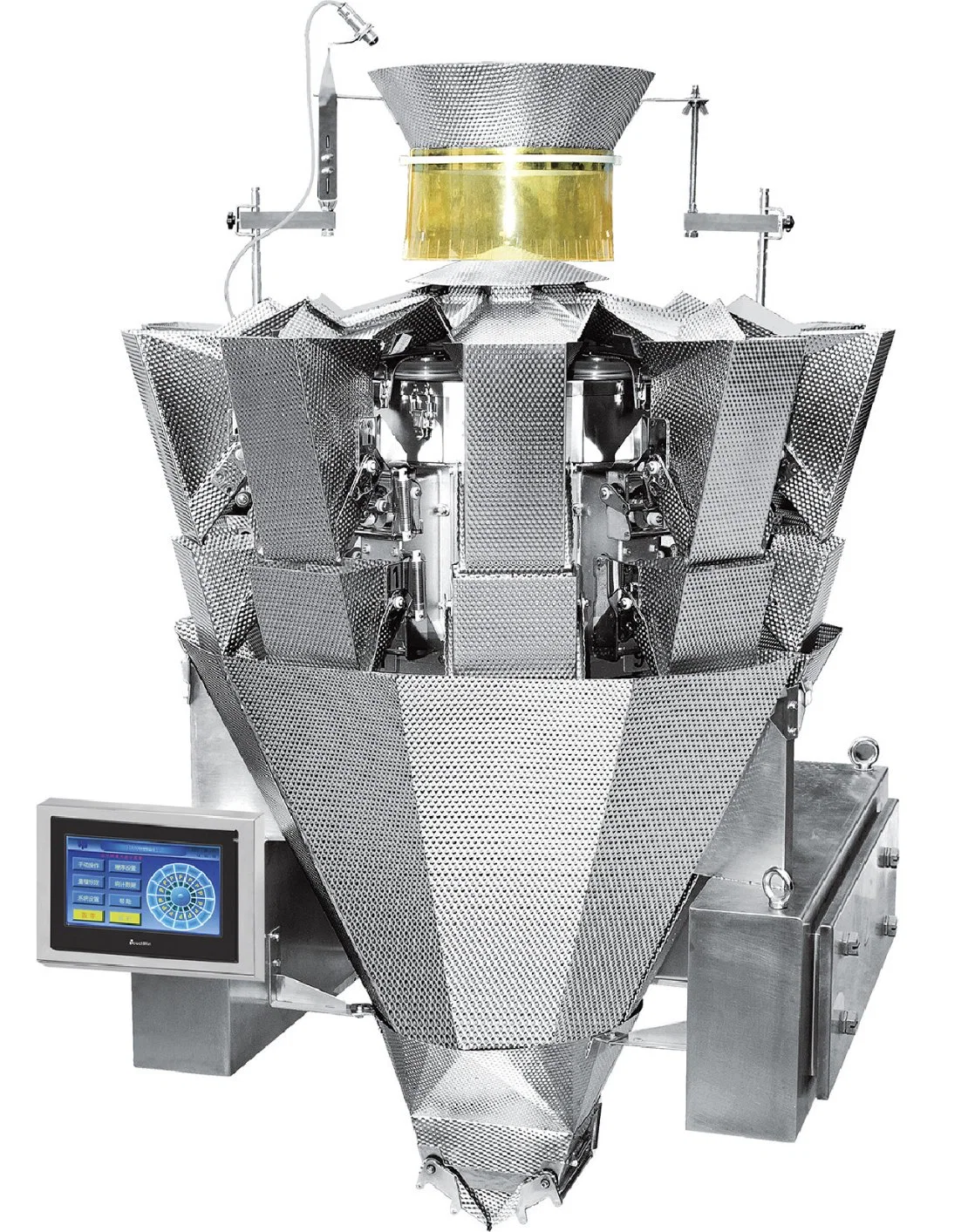 X (2) Level Accuracy Multi-Head Weigher Machine with 14 Heads