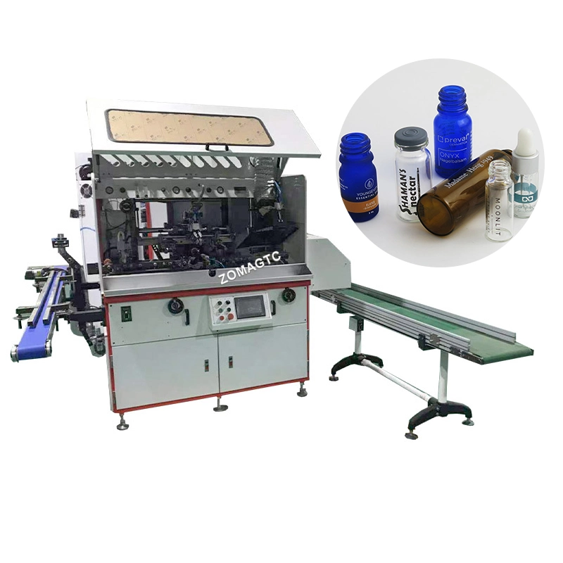 Hot Sell High Quality Automatic Cylindrical and Other Shaped Containers Screen Printing Machine Screen Printer