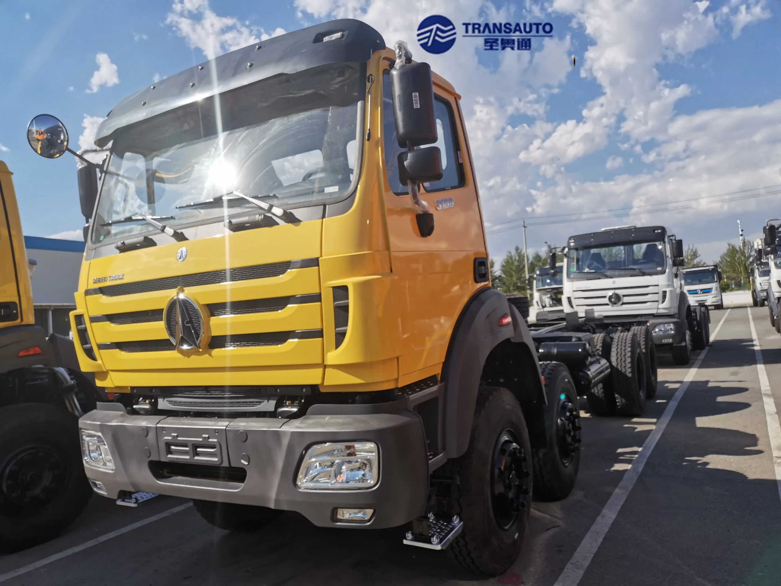 Nuevos o usados Mercedes Benz Beiben tecnología 6X4 380CV tractor camión de remolque de la cabeza la cabeza