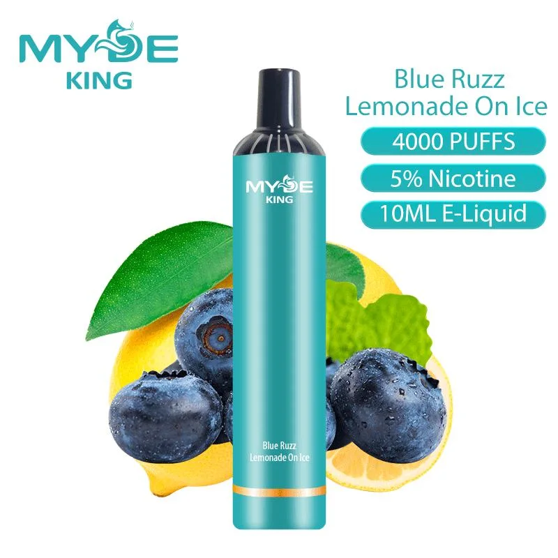 2022 Hotsale Vape Myde King 4000puffs Disposable/Chargeable E Cigarettes Wholesale/Supplierr with 12 Fruit Flavors