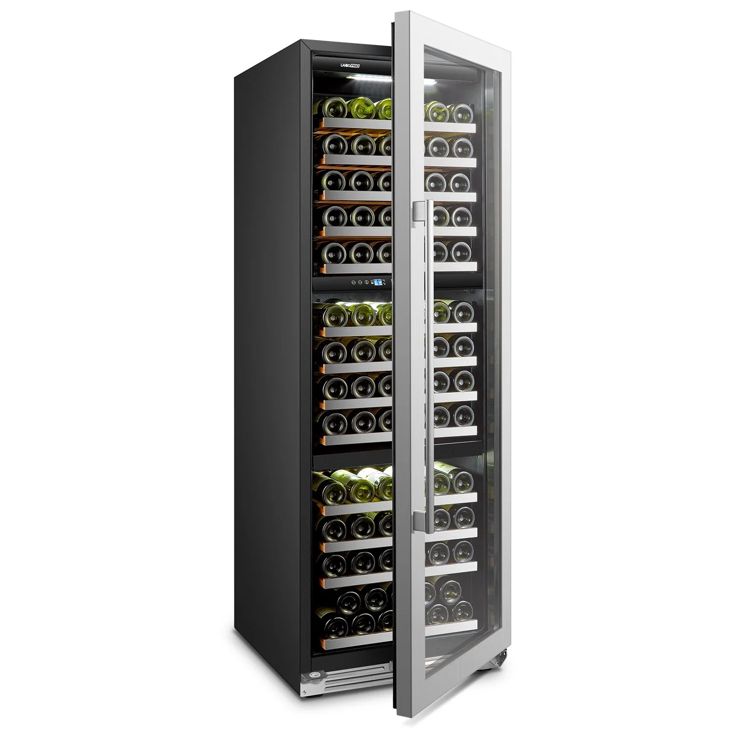 Three Zone Luxury Wine Cabinet/ Cellar/Wine Fridge/Wine Cooler/Wine Refrigerator