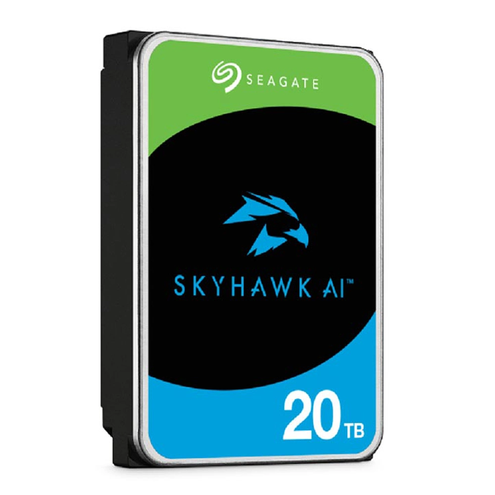 Seagate St20000ve002 Skyhawk Ai 20tb 7.2K SATA-6gbps 512e 3.5" HDD Internal Hard Drive