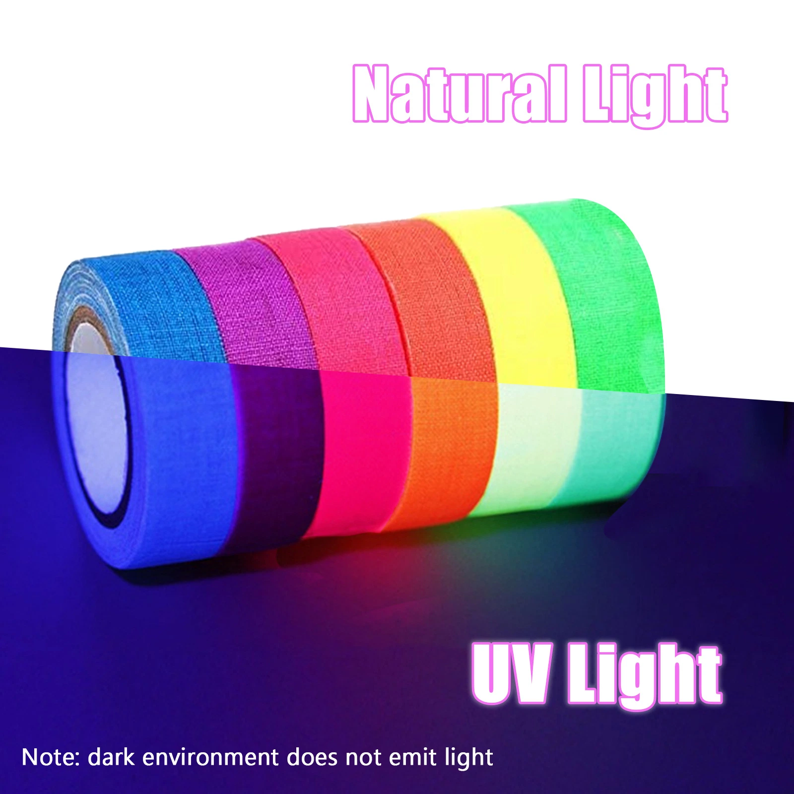 UV Lighting Equipment Writing Mark Film Fluorescent Duct Tape