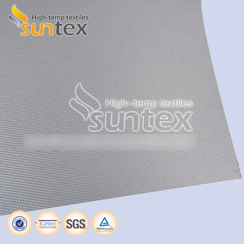 Gray Silicone Fiberglass Cloth for Fire Curtain and Expansion Joints