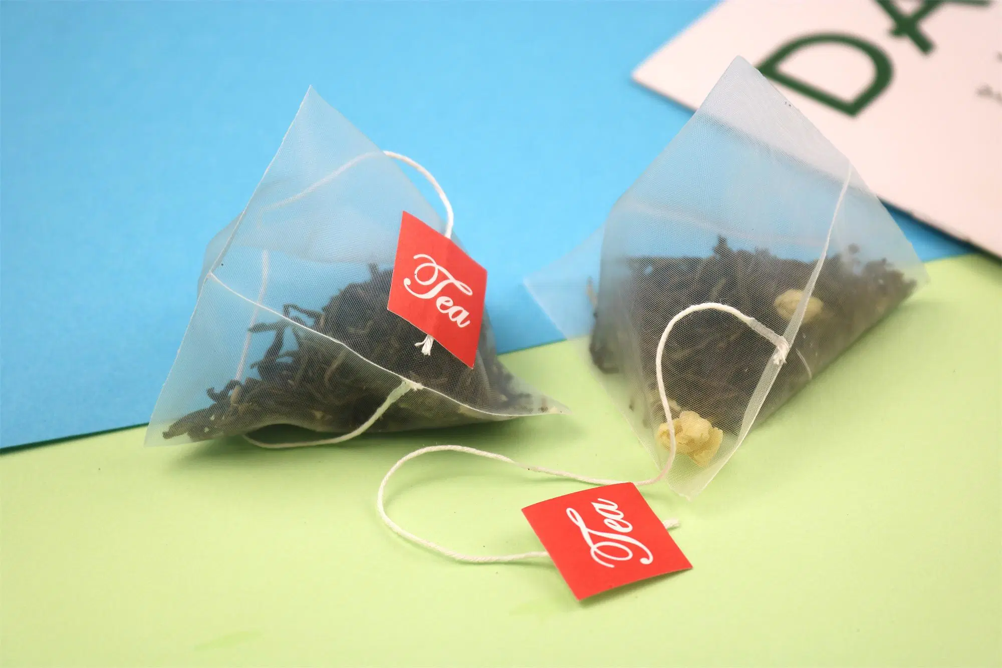 Sachets de Thé triangulaire Slimming Tea sachet de thé au jasmin