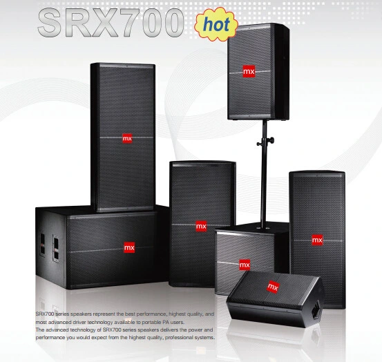 O SRX712m 12'' 2 vias do alto-falante do Monitor de áudio de som profissional