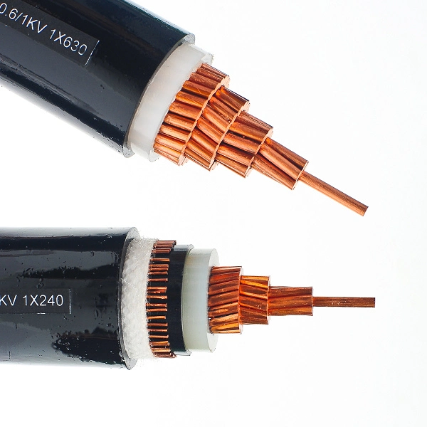 Low Voltage Underground XLPE Insulation Swa/Sta Aromored Copper Power Cable