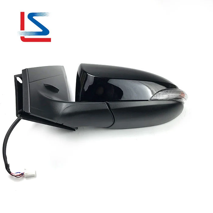 Auto Parts Car Side Mirror para Yaris/VIOS 4D 2014 Electric Espelho rebatível com lâmpada 7 linhas