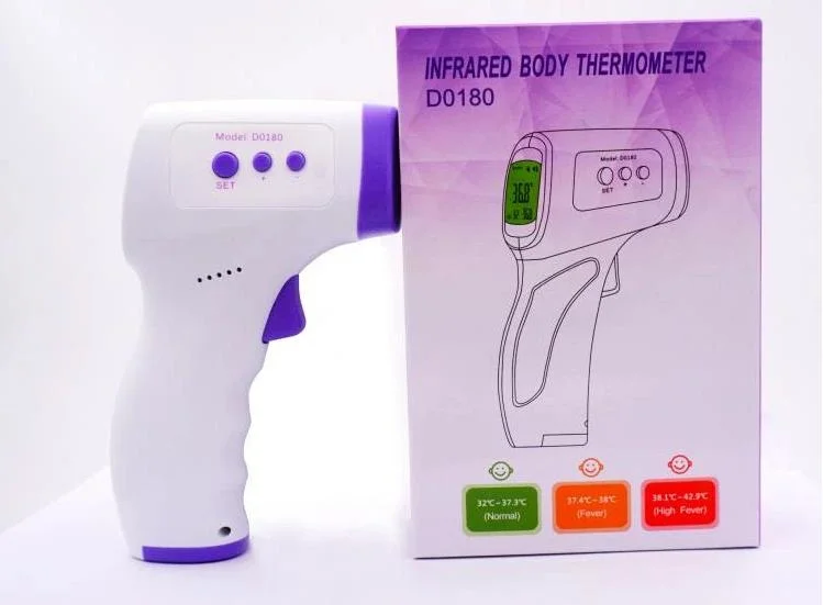 Clinical Portable Digital Laser Temperature Non-Contact Baby Electronic Forehead Infrared Thermometer