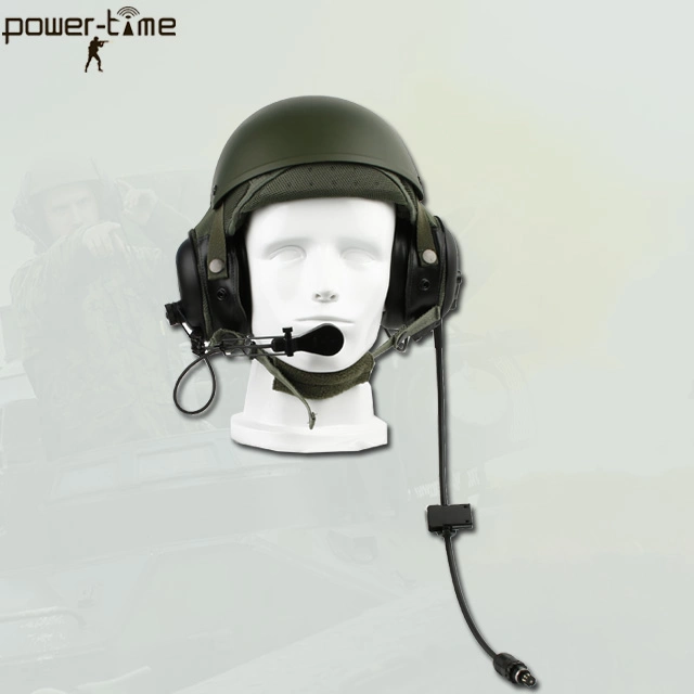 Fiberglass Helmet Dh-132 Combat Tanks Headset