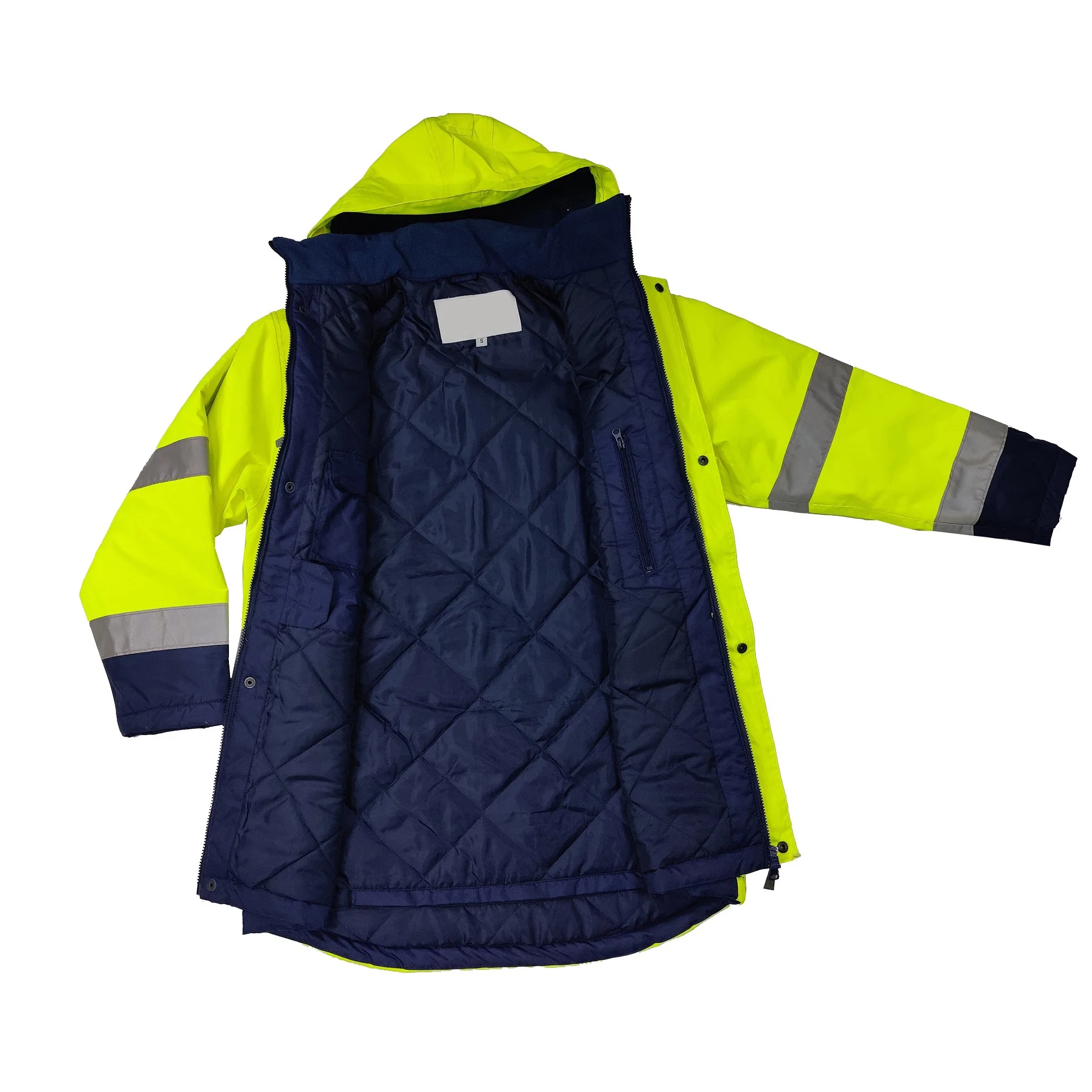 Chaqueta de seguridad OEM reflectante Chaqueta reflectante ropa de seguridad para la ropa de trabajo al aire libre