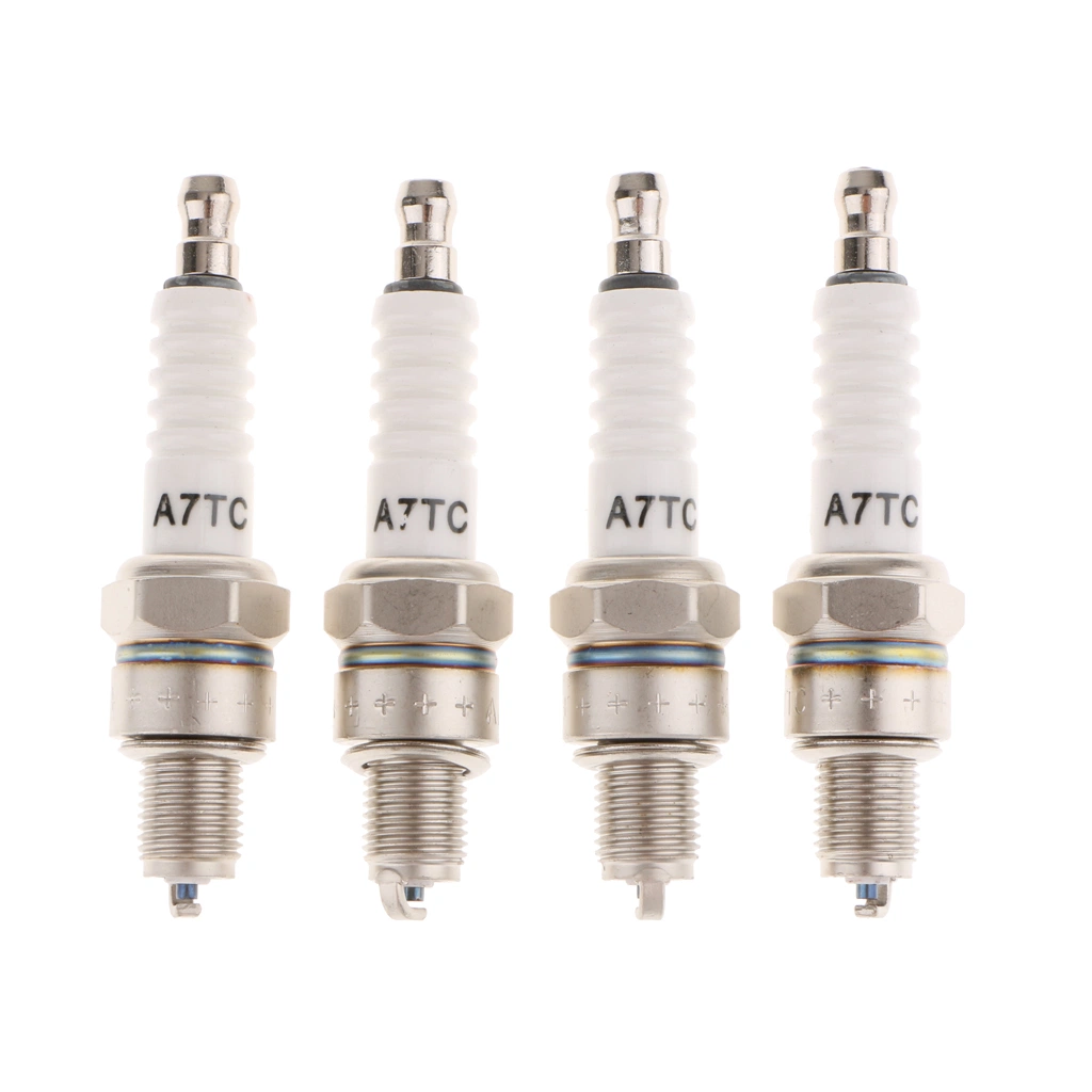 Piezas de motor baratas de fábrica A7tc B7tc F7tc Spark Plug para Scooter de motocicleta