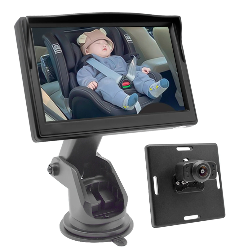 OEM Car Baby Safety Reverse Backup Camera and 5 Inch Car Monitor