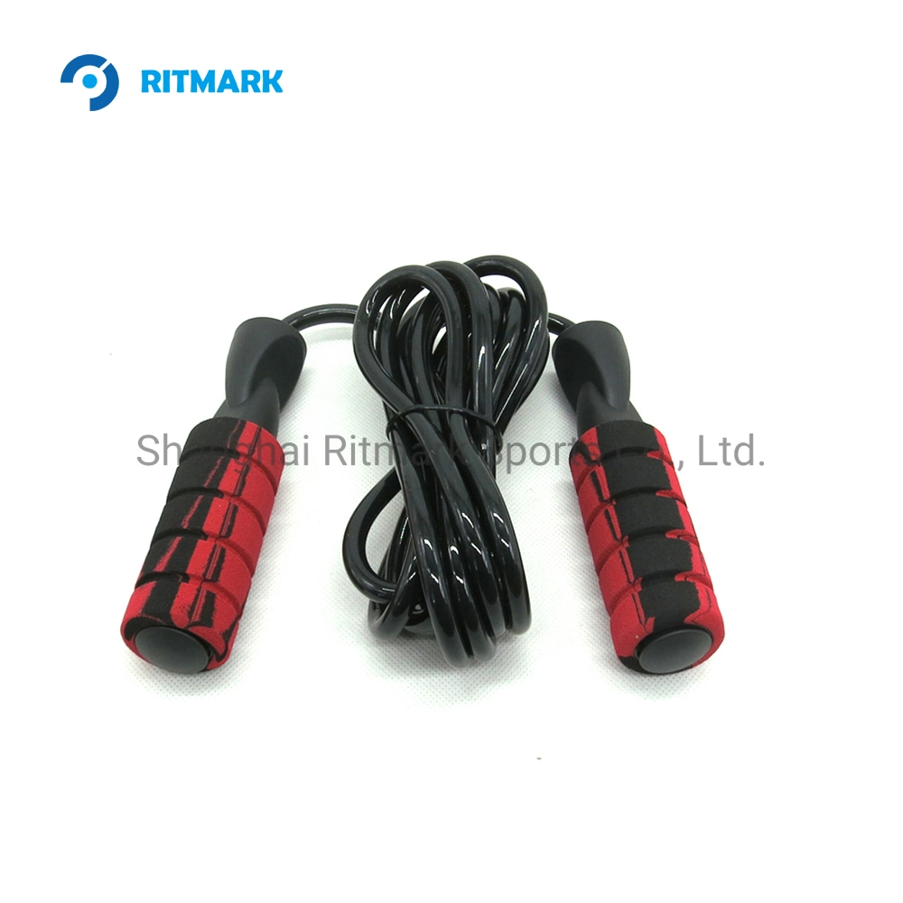 Whole Smart PVC Adjustable Jump Rope with Foam Handles