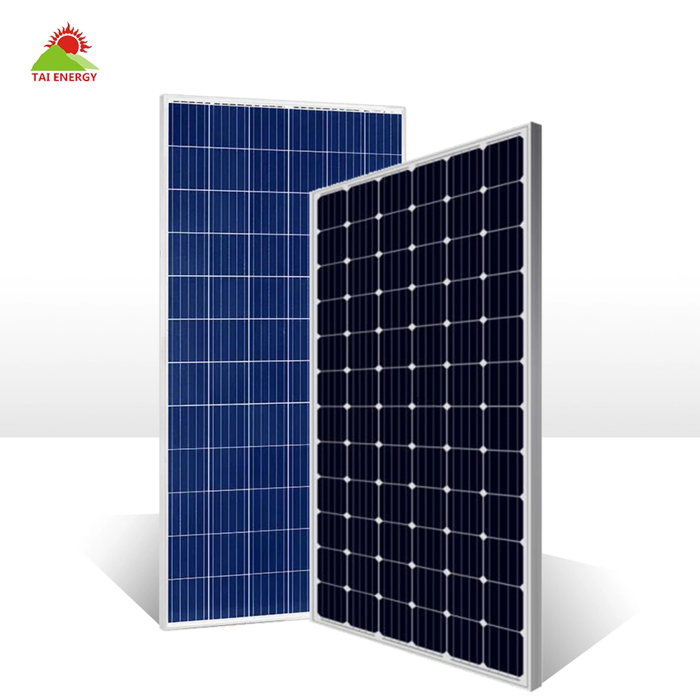 Mono Home Use Cheap Paneles Solares PV N-Type Mbb 360-380W PV Solar Cells Panel Monocrystalline Facial Module for Solar System