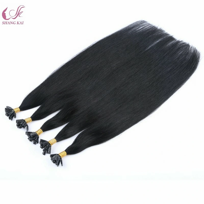 Top Quality Hair U/Nail Tip Human Virgin Remy Hair Extensions