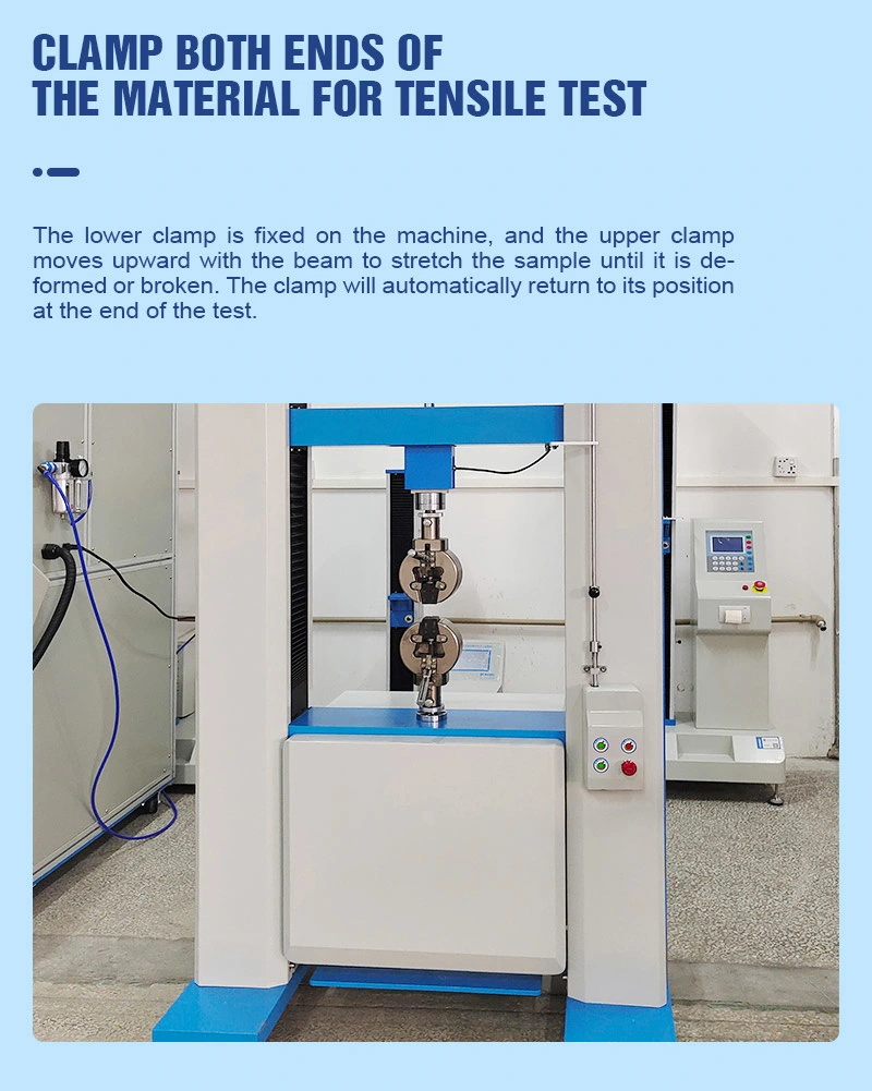 50~500kg Computer Servo Furniture Universal Tensile Material Testing Machine