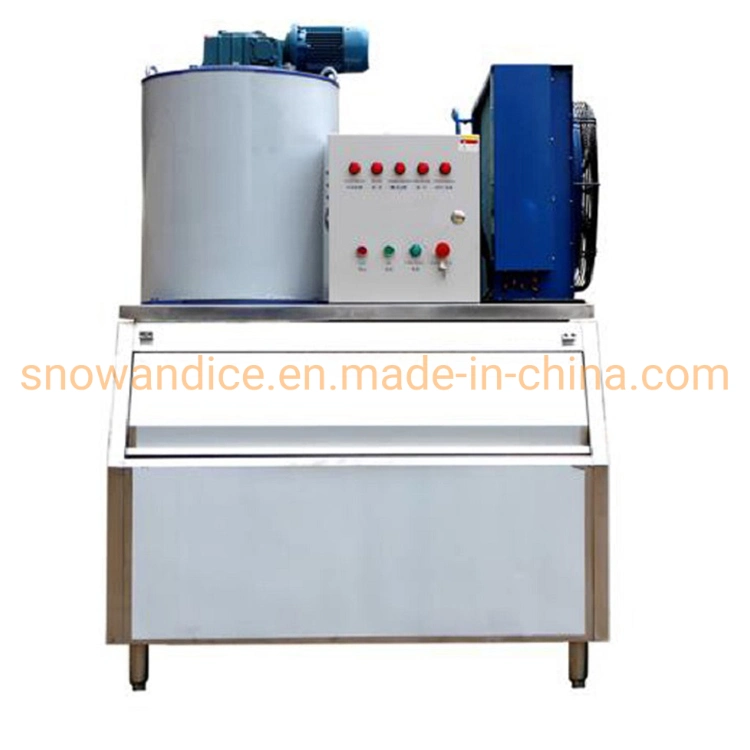 Industrial Ice Making Machine 300kg Flake Ice Machine for Fishery