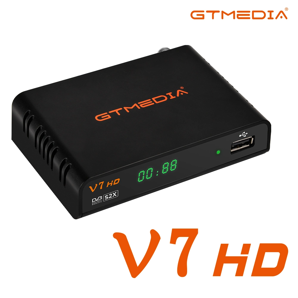 Gtmedia V7 HD Biss Автоматический выбор рулона DVB-S2X спутниковое ТВ приемник