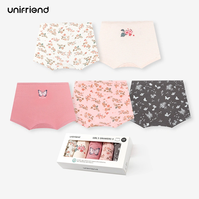 Children's Panties Women's Cotton Boxers Class a Korean Version of The Cartoon Boy's Small Children Large Children's Boxers