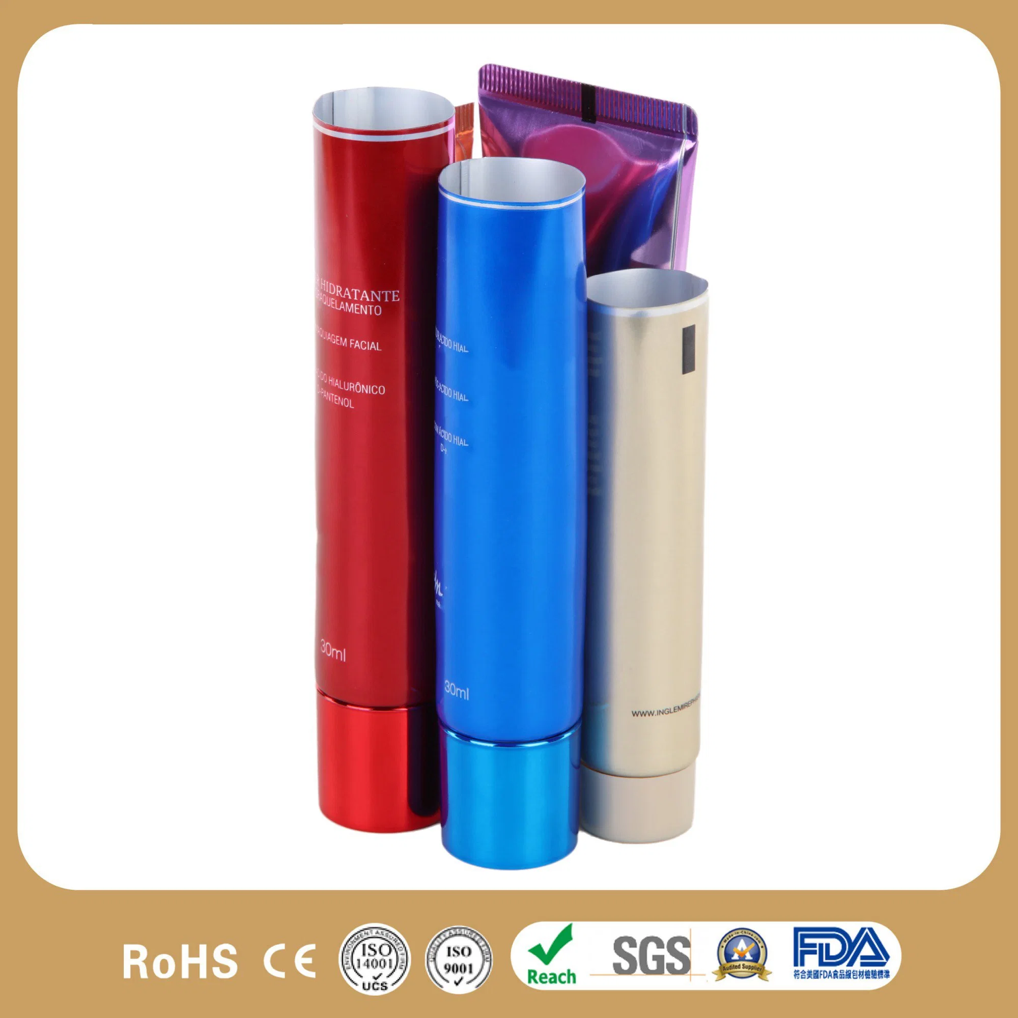 10ml 15ml Mini Plastic Tube for Cleansing Samples Cosmetic Skin Packaging