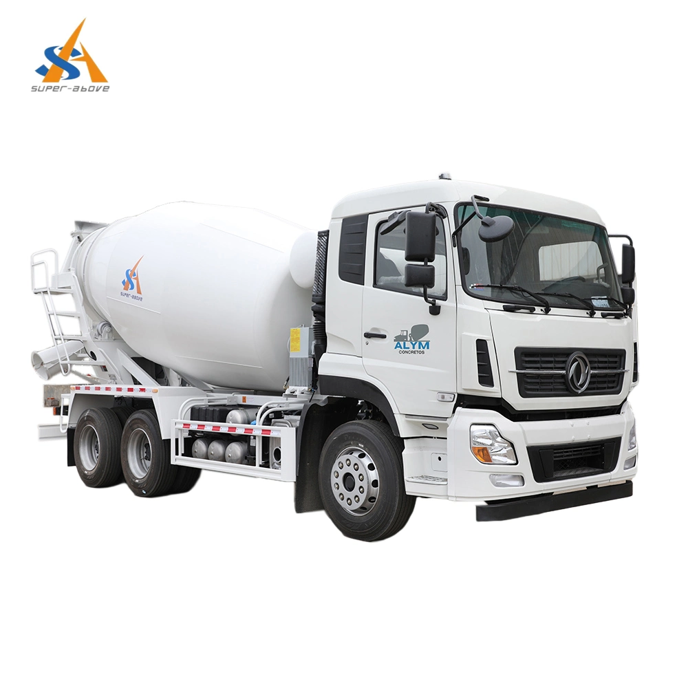 Super-Above Cement Truck Concrete Mixer Truck with Drum Ready for Sale, 8m3 12m3 20m3 Mobile Self Loading Concrete Cement Mixer Drum Truck