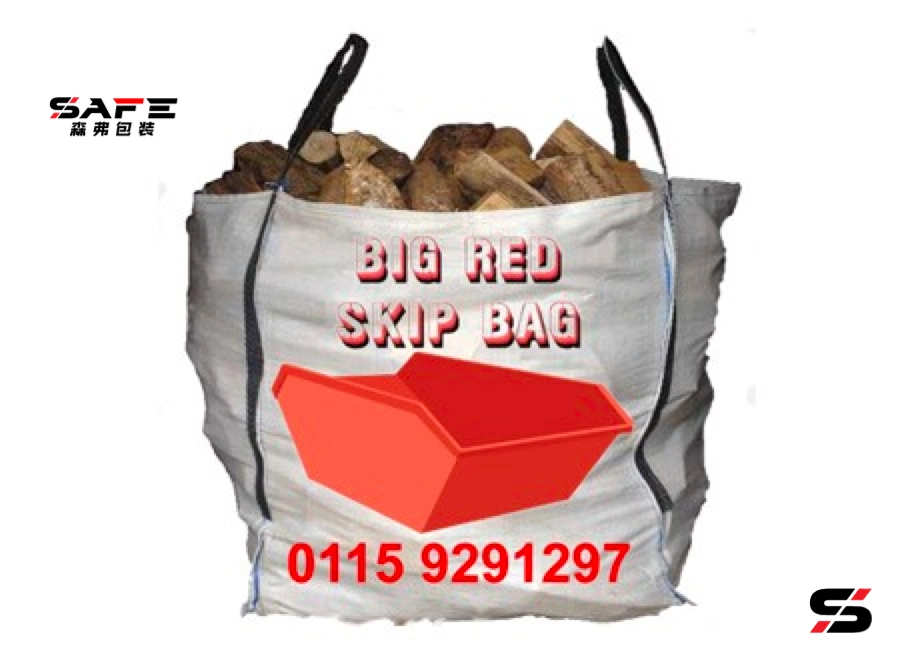 Basurero de basura de reciclaje grande Skip aceite de palma Malaysia contenedor de verduras Bolsa de red Bolsa Jumbo 1,5 Ton