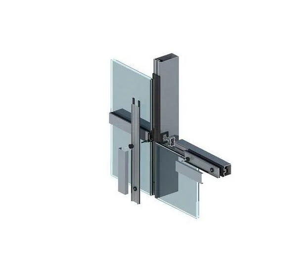 Aluminum Curtain Wall Profile Glass Curtain Walls Accessories