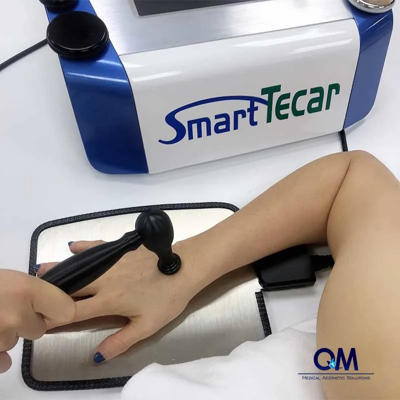 Portable Smart Tecar 448kHz Fever Master Wave Cet Ret Monopolar RF Radiofrecuencia Physiotherapy Slimming Pain Relief Machine