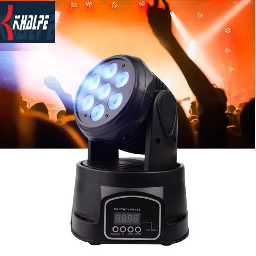 Moving Head Stage Light 7X8w RGBW Moving Head Light Stage Effect Robot