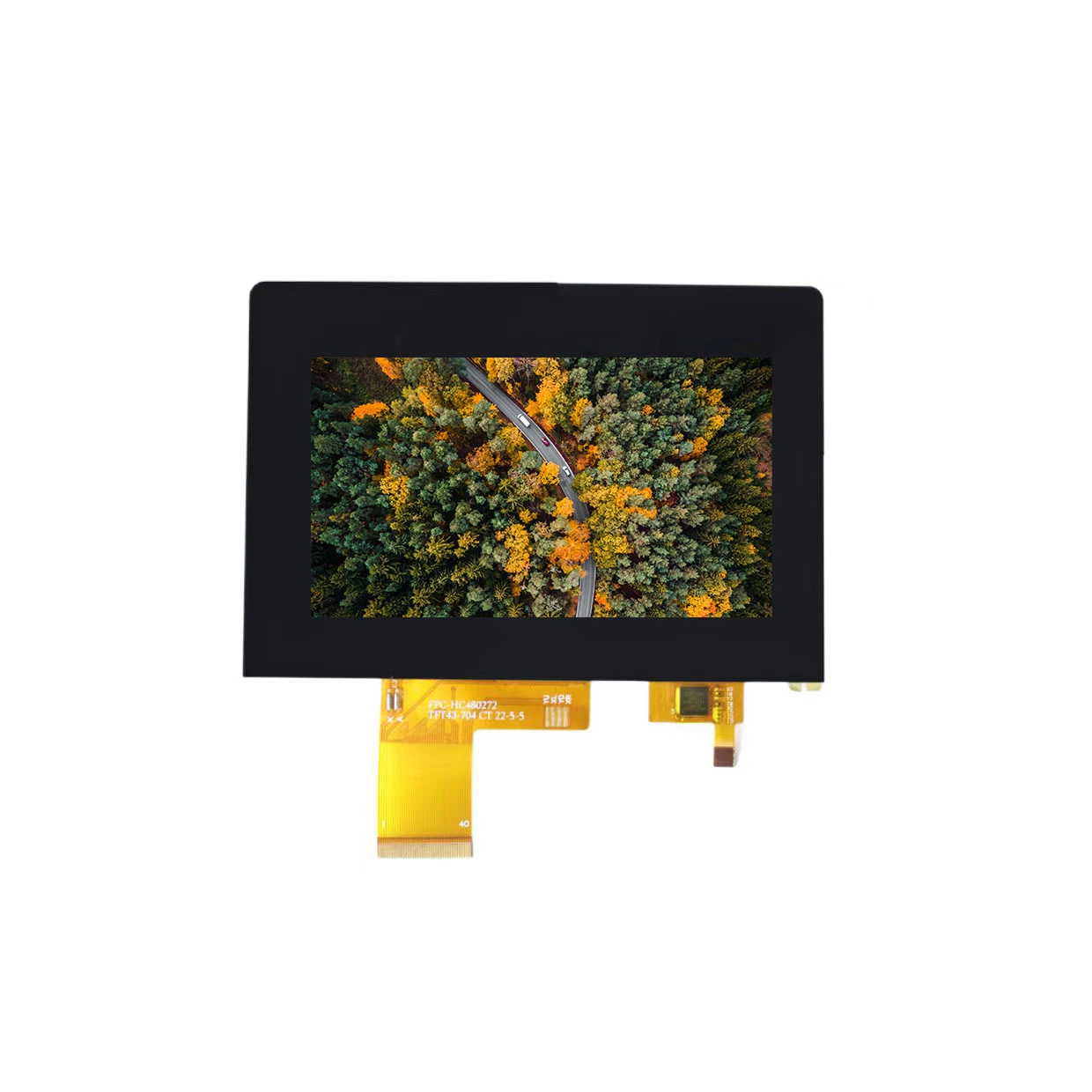 4.3 Inch IPS 480*272 Resolution LCD Display Module Capacitive Touch Screen