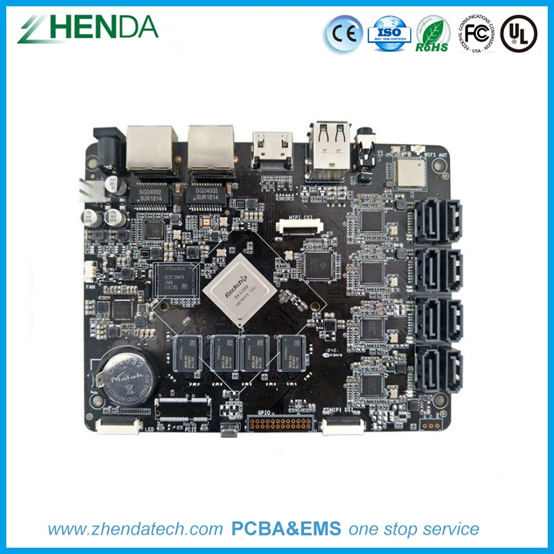 Motherboard RoHS rígida PCB Industrial personalizada do conjunto da placa de circuito impresso