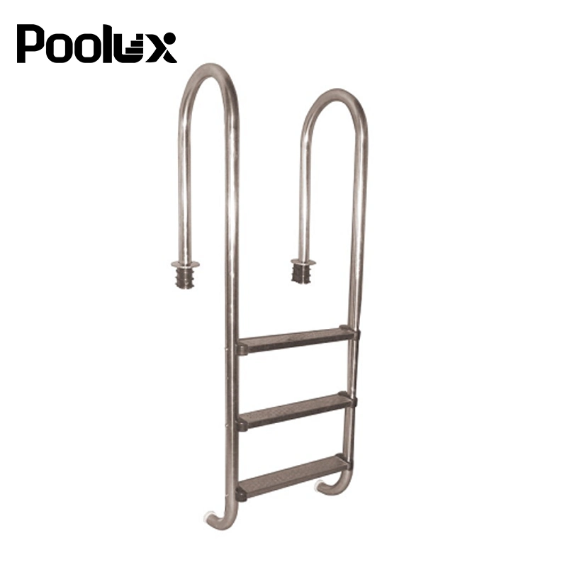 Top Manufacturer 3 Step Ladder with Handrail 316 Stainless Steel Boat Yacht Ladder for Swimming Pool