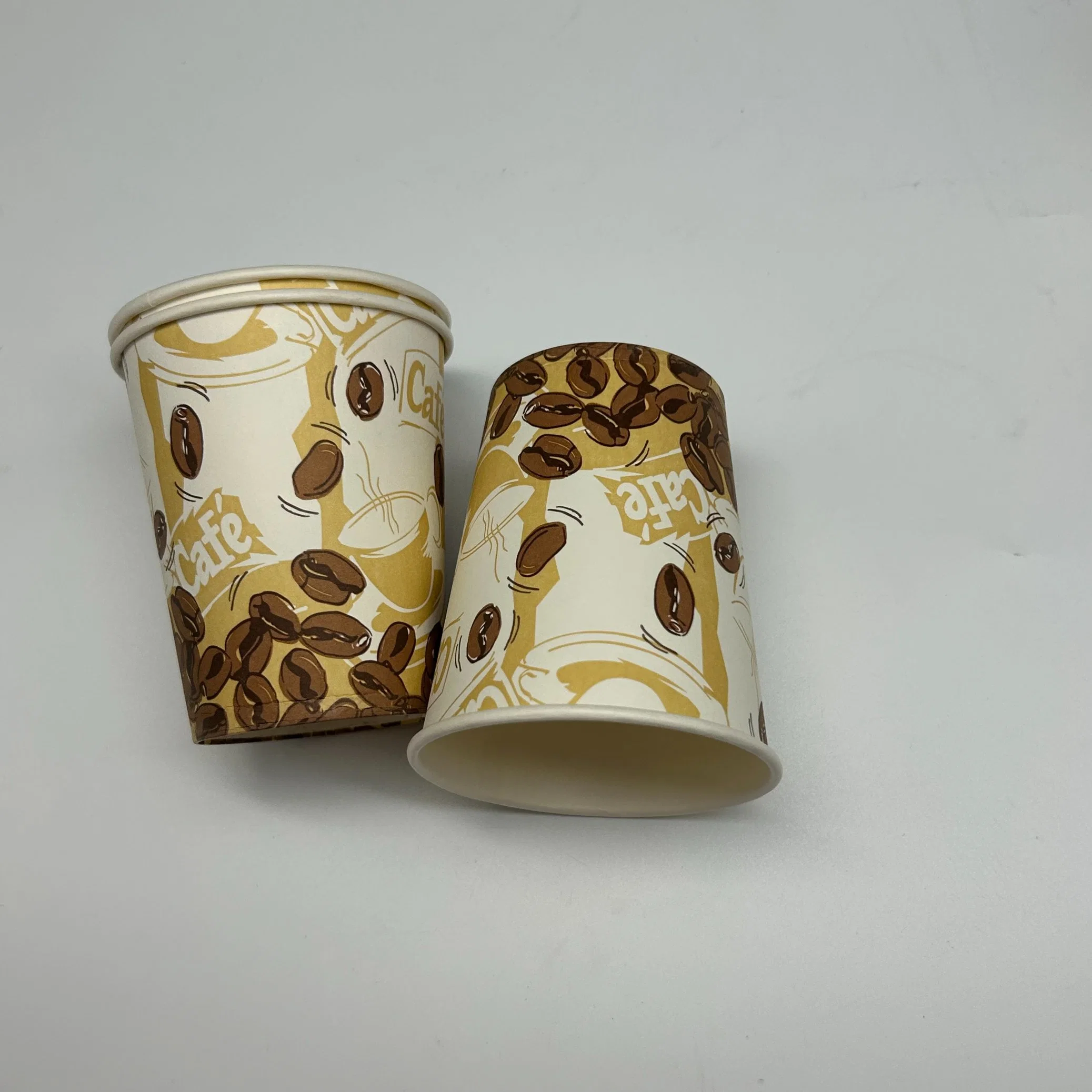 Biodegradable Colourful 2oz-22oz Coffee Paper Cup