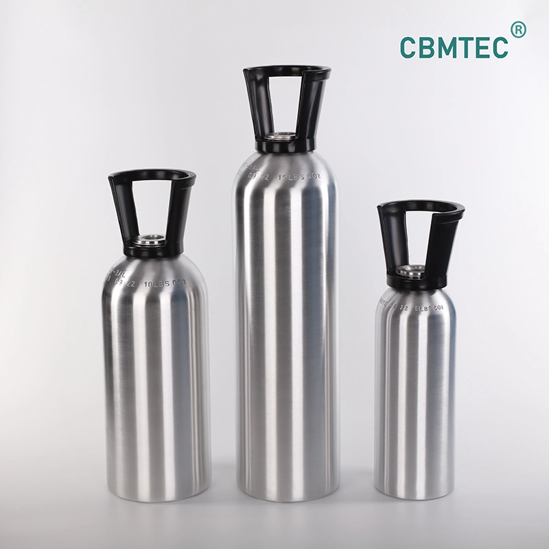 Cilindros de oxígeno de aluminio Cbmtech de alta presión 8L