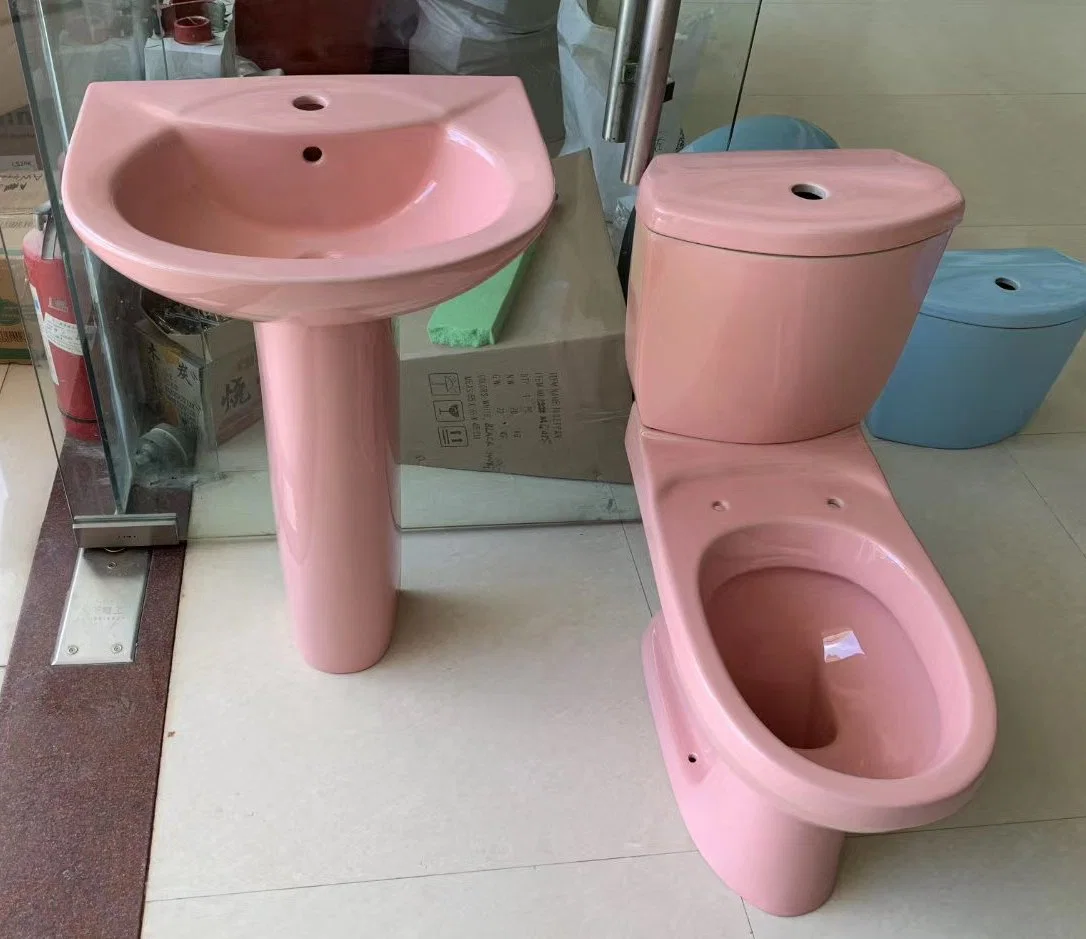 Competitive Price Two Pieces Ceramic Twyford Toilet for Africa and MID East