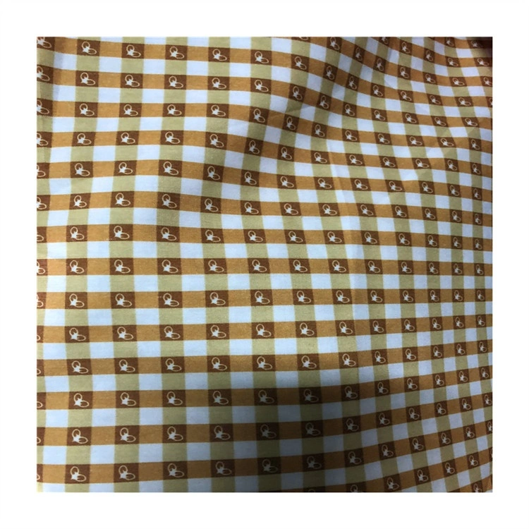 2021 New Product 100% Polyester Printed Fabric Clothing Materials for Garment