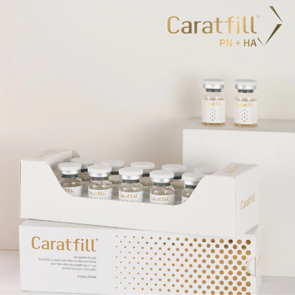 Solução rejuvenating da pele de Caratfill Ampule o intensificador da pele Mesoterapia Firming Whitening Nutritivo